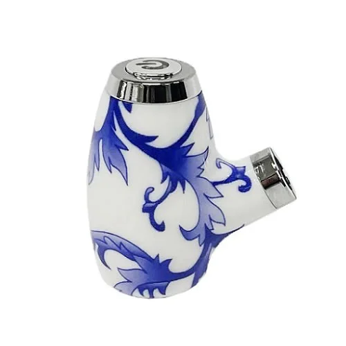 beleaf 510 thread pipe vape battery 900mah blue and white porcelain