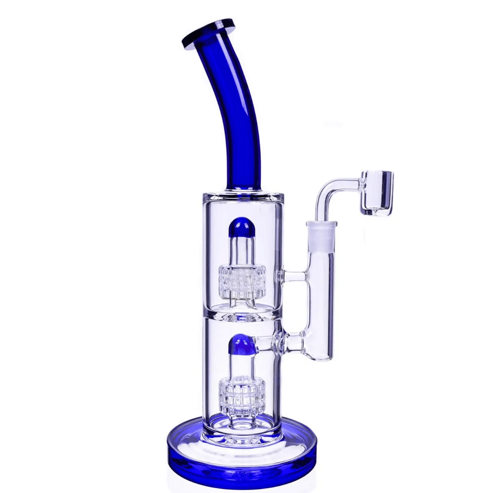 Thick Glass Dab Rig Arm Tree Water Pipes Portable - Puffingmaster