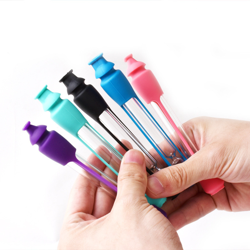 Colorful glass smoking pipes One Hitter Filters