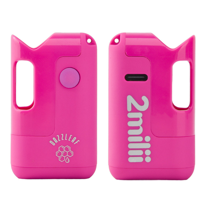 dazzleaf 2milii 510 thread cartridge vv preheart battery magenta