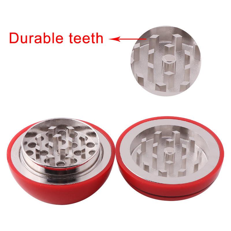 53MM Deadpool Herb Grinder 3-Piece Metal Tobacco Crusher - Puffingmaster