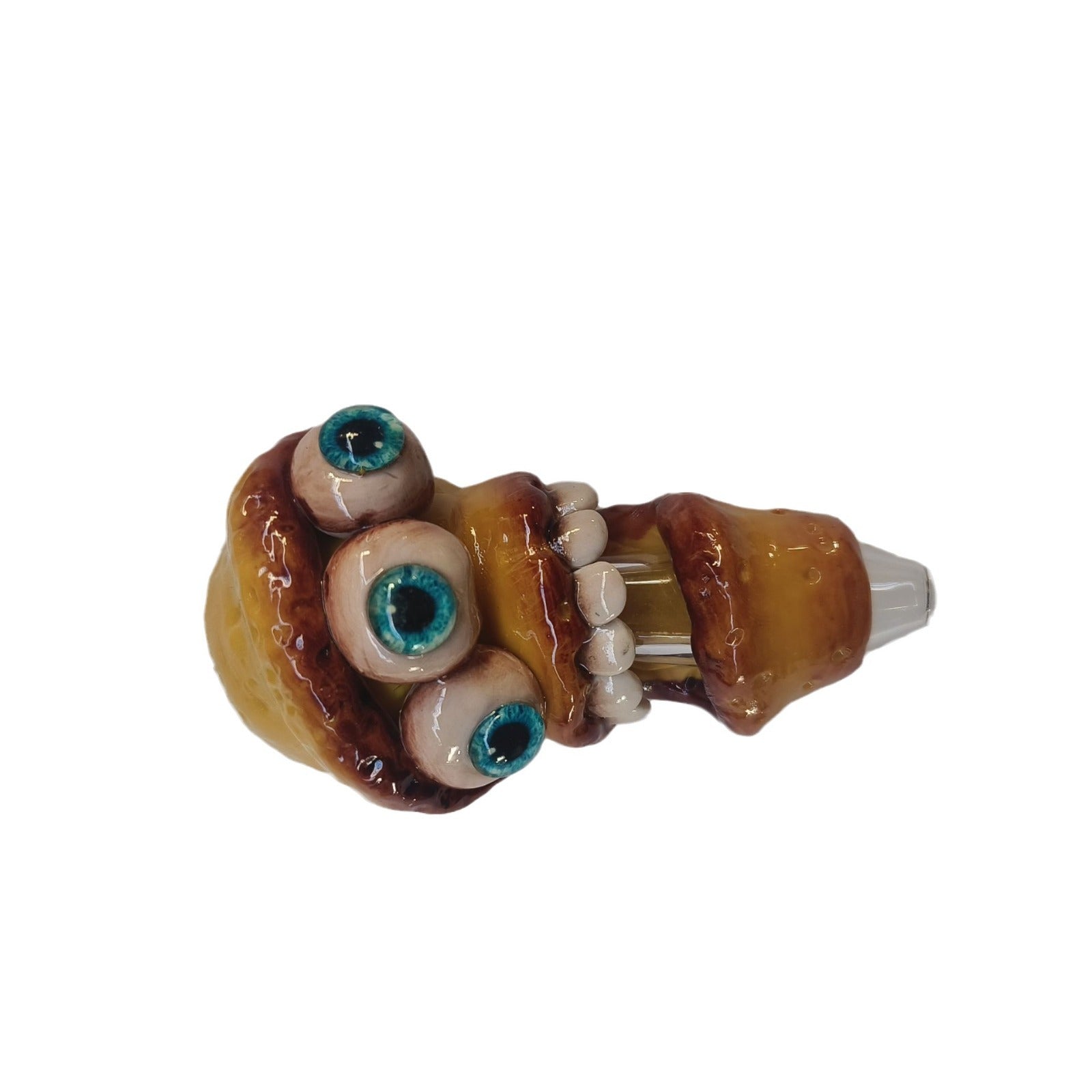 Cthulhu Gaint Eye Spoon Pipe | Cute Smoking Water Pipe Glass Lightweight
