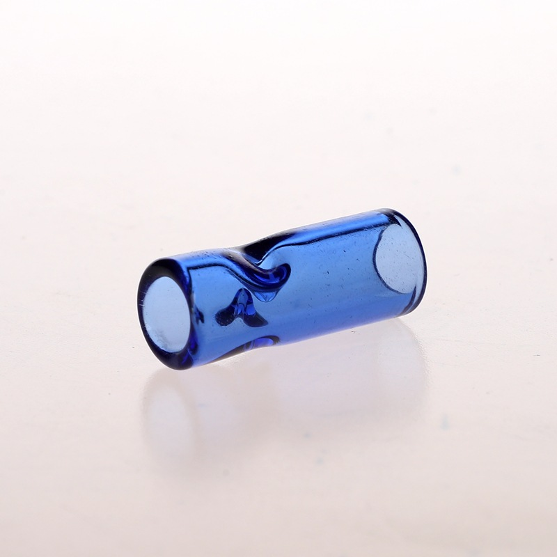 Reusable Glass Tips Filter Flat Mouthpiece Pre Roll Joint for Blunts 100 Pack