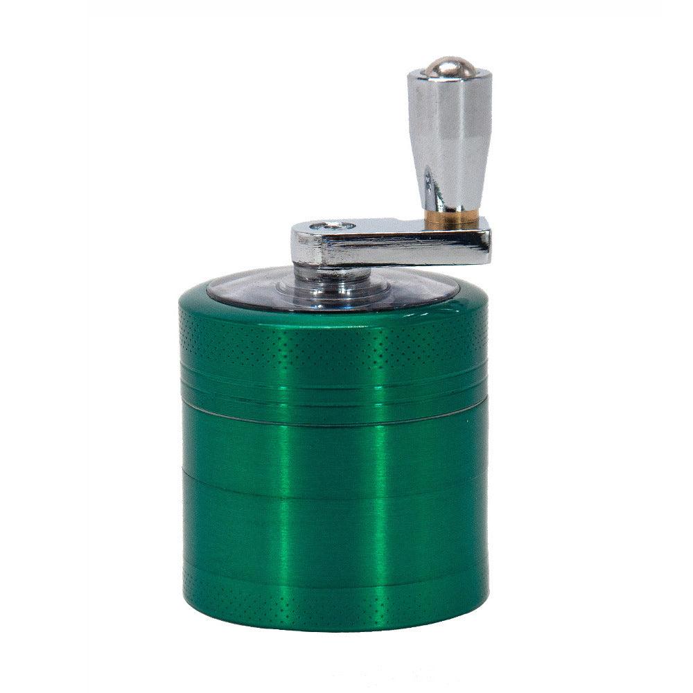 40MM 4-layer Tobacco Grinder Manual Aluminum Herbal Herb Mill Spice Crusher - Puffingmaster