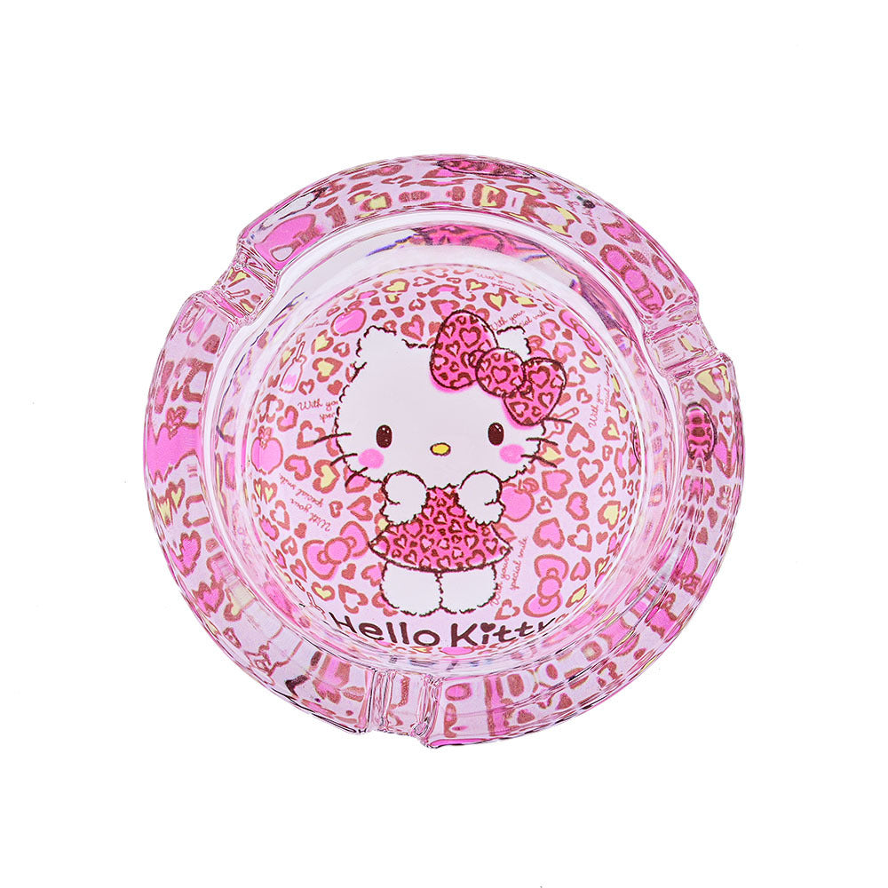 Hello Kitty Glass Ashtray Smoking Accessories