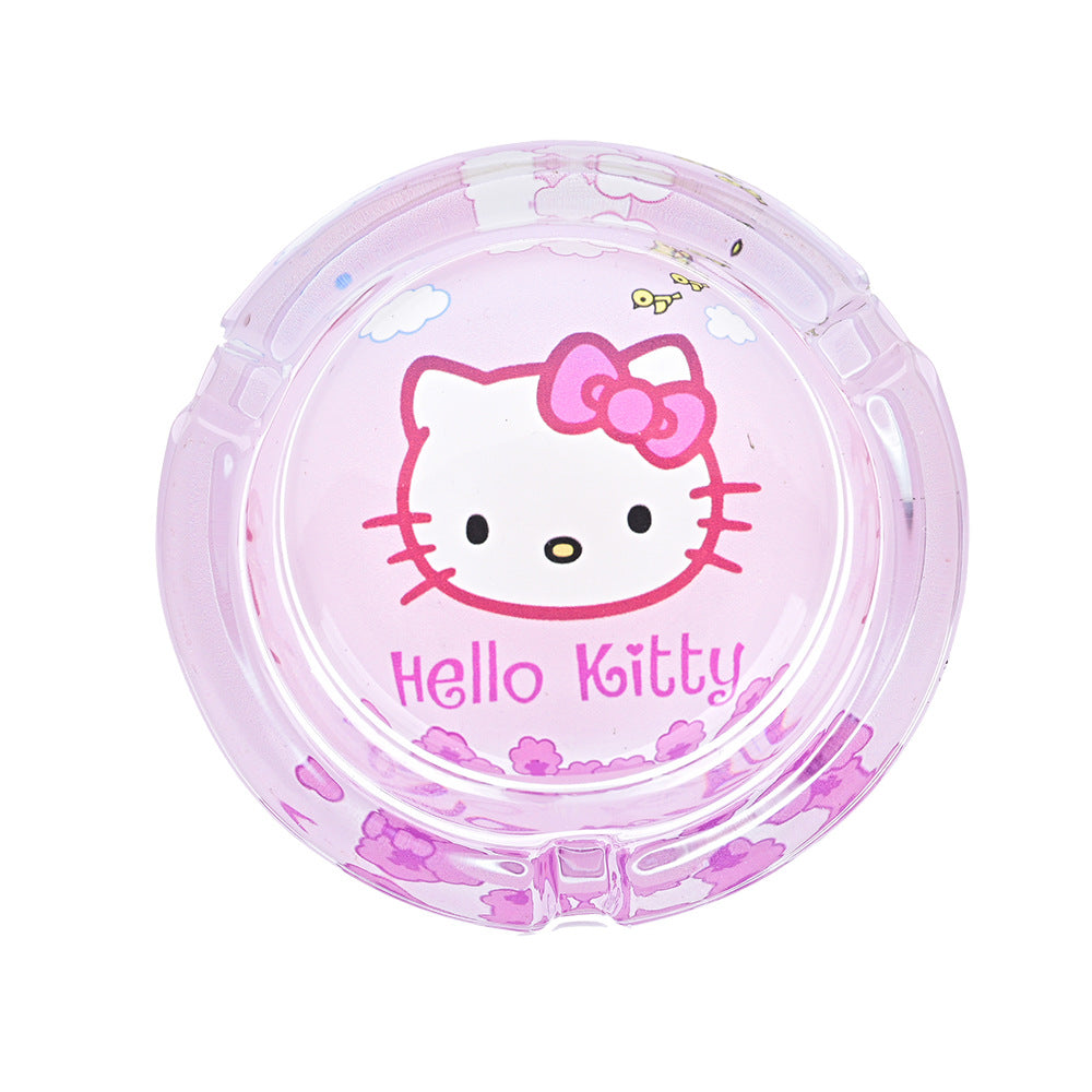 Hello Kitty Glass Ashtray Smoking Accessories