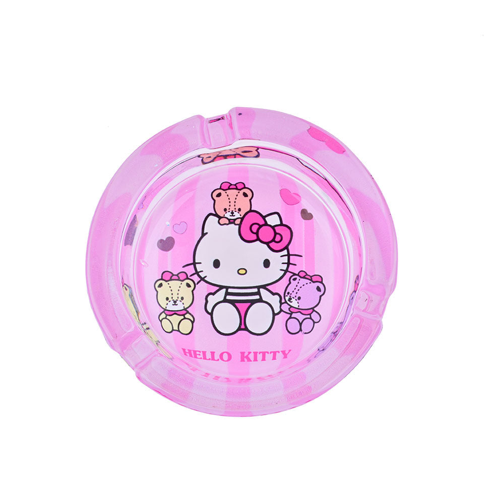 Hello Kitty Glass Ashtray Smoking Accessories