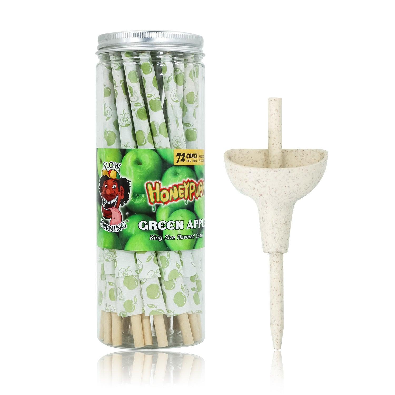 Honeypuff 110MM Classic Pre Rolled Cones Rolling Paper Fruit Flavor 72 Cones - Puffingmaster