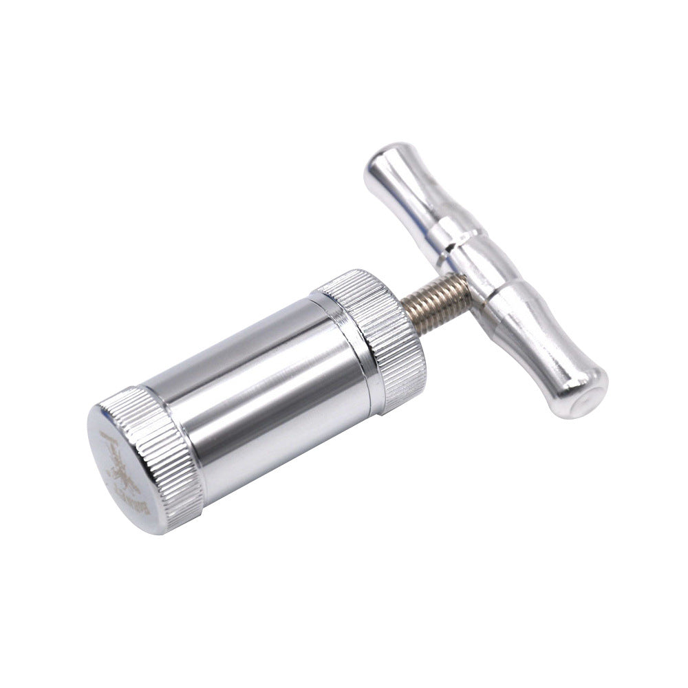 HORNET Metal Aluminum T Shape Tobacco Compressor Grinder Crusher