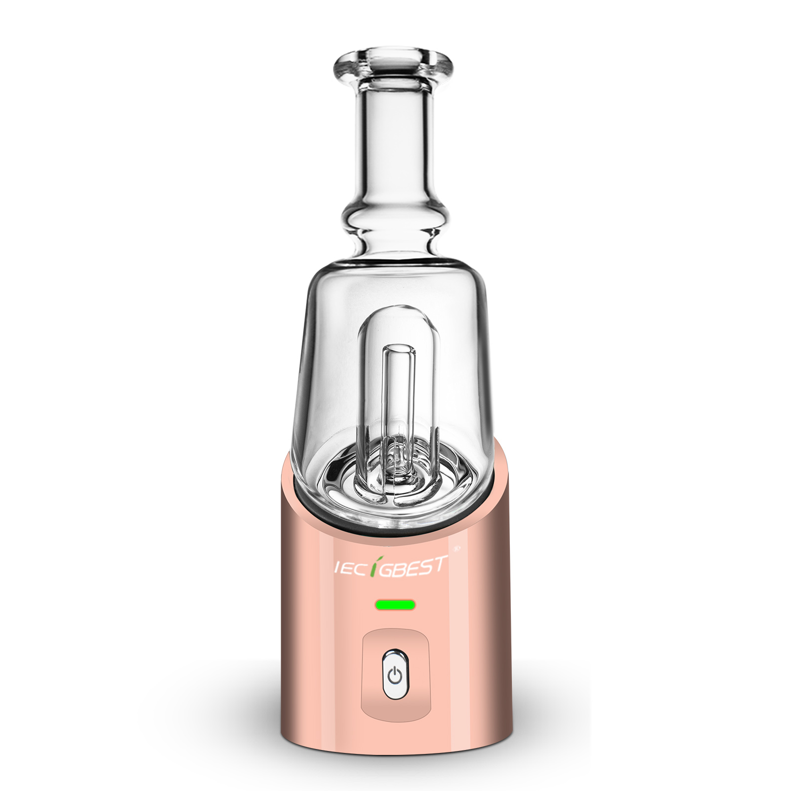 IECIGBEST TOP 3 In 1 Electric Dab Rig rose gold