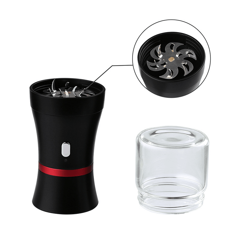 LTQ Electric Herb Grinder | Crusher Charging Metal Cigarette Grinder Herbal Medicine - Puffingmaster