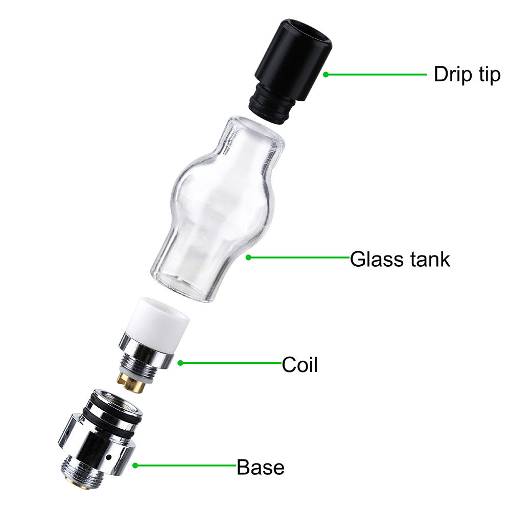 LTQ Vapor Mini Globefish Wax Tank Atomizer 510 Thread