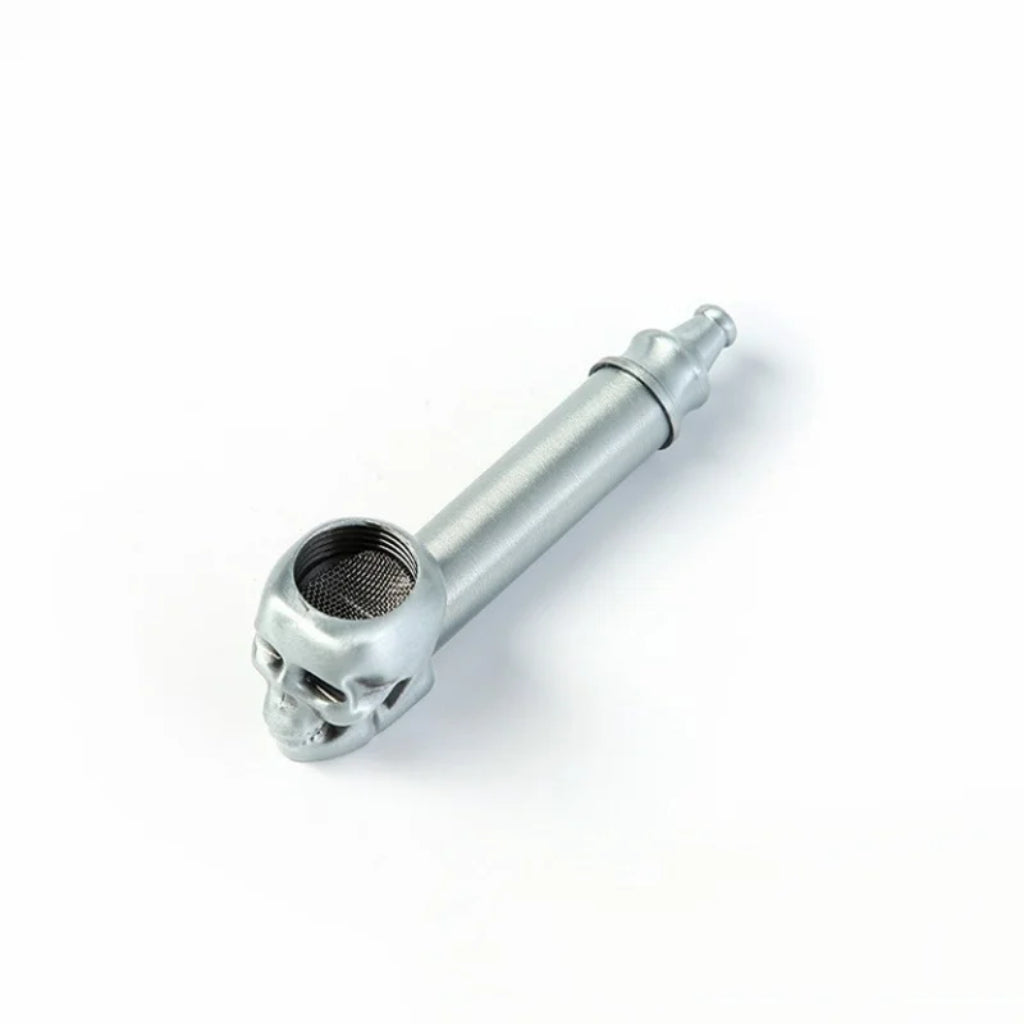 Ghost Head Skull Pipe Portable Washable Bronze Copper