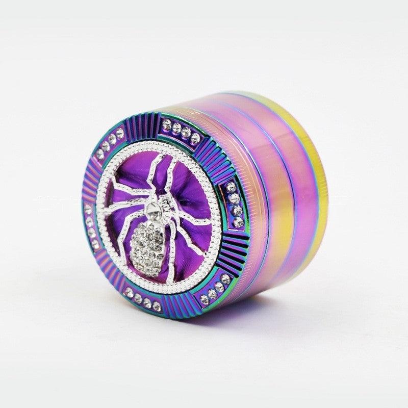 Tobacco Grinder Animal 4 Layers 63mm 52mm Rainbow Color Zinc Alloy Herb Grinder Weed Crusher - Puffingmaster