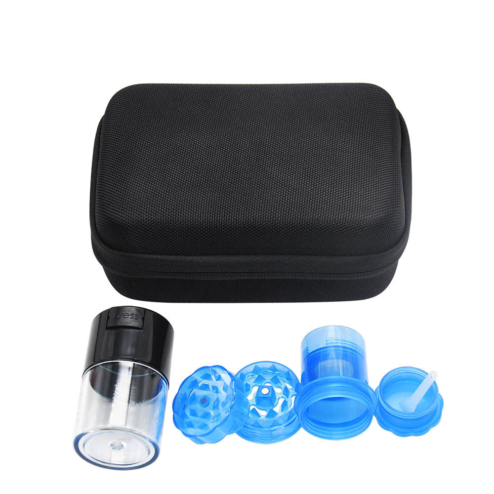 Tobacco Bag Set  | With Herb Grinder Pipe Roller Storage Case Smoking Accessories 12PCS