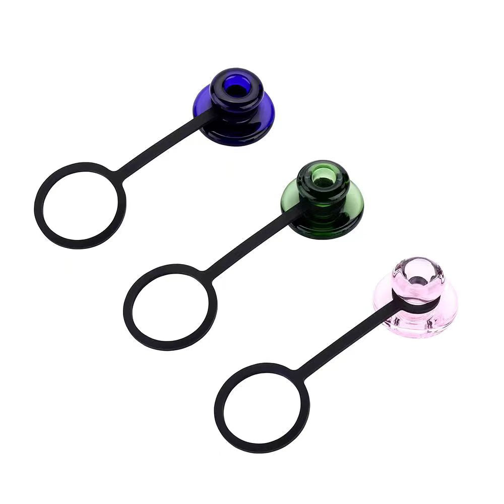 dabcool w2 glass carb caps pink green blue