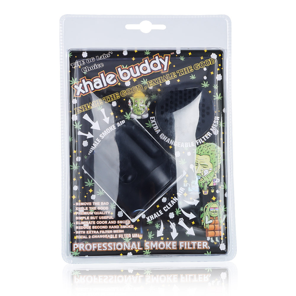 Personal Smoke Air Filter for Smoking Easy Exhale black