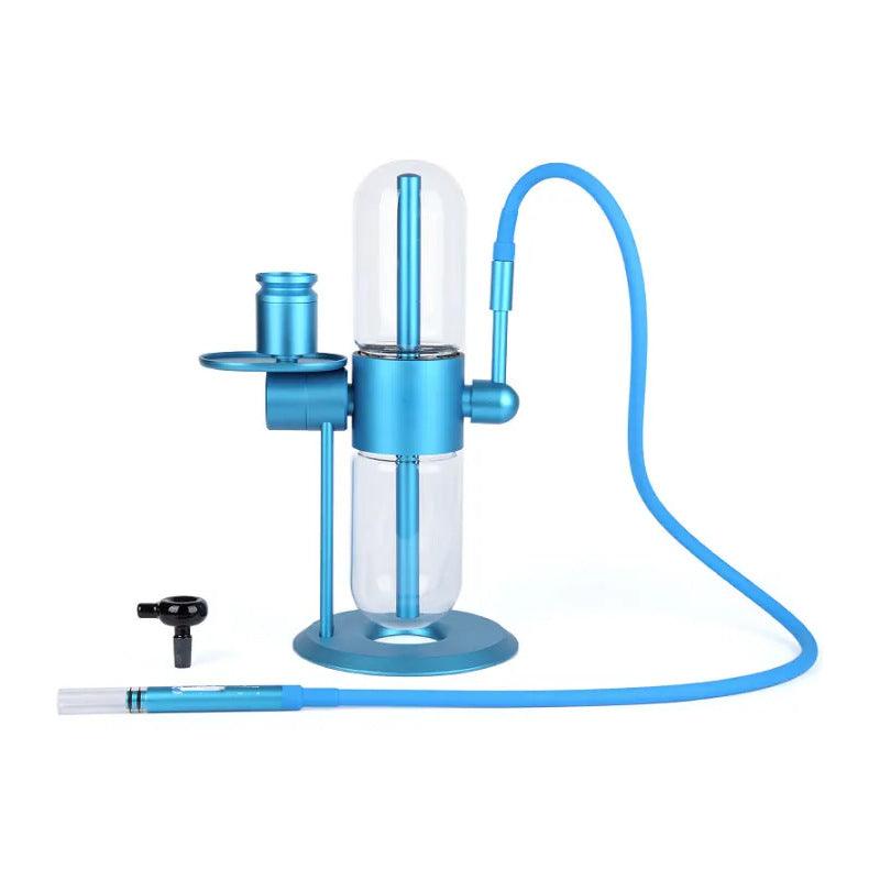 Arab Gravity Hookah Kettle Set | Double Filtered Glass Rotating Gravity Bong - Puffingmaster