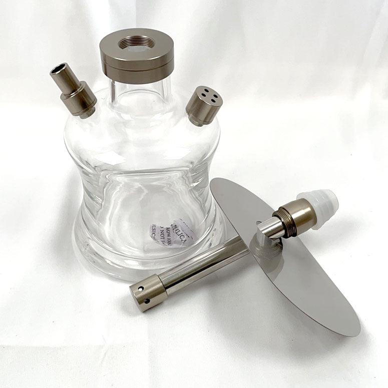 Arab Hookah Set | Shisha Glass Water Pipe Portable with Handbag - Puffingmaster