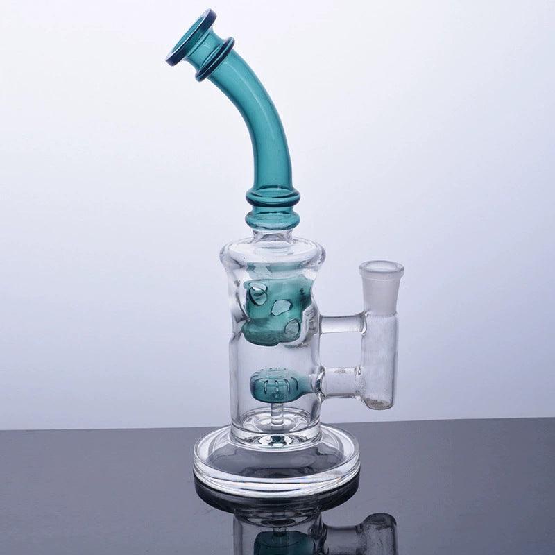 glass dab rig blue portable