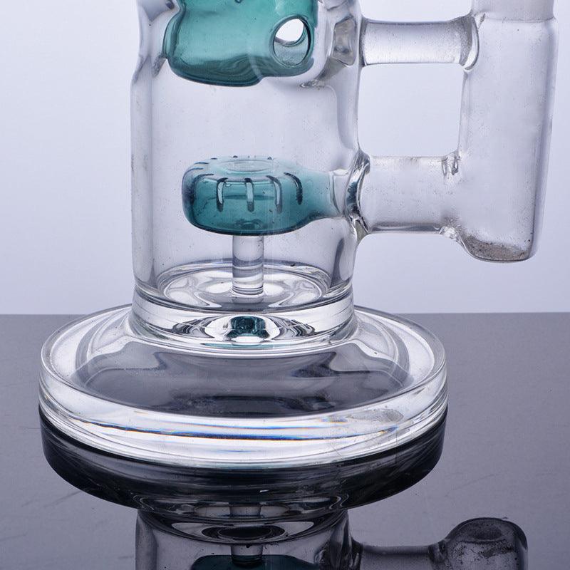 glass dab rig blue portable