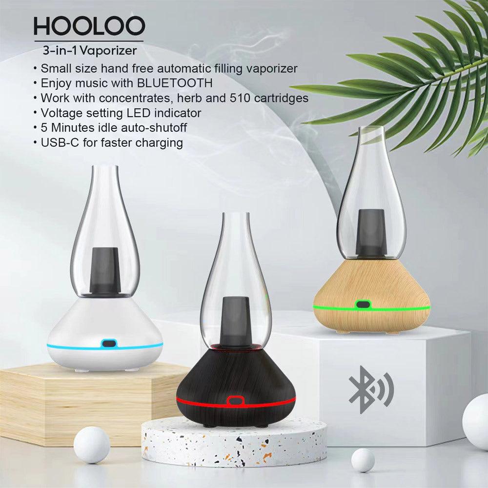 Hooloo erigs vaporizers black yellow white