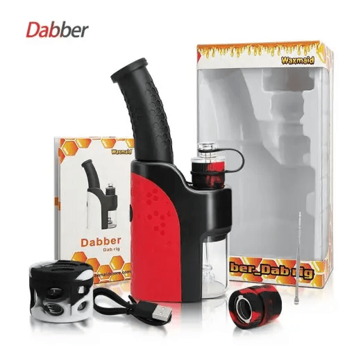 Waxmaid 6.73'' Dabber Electric Dab Rig | Wax Vaporizer with 1900mAH battery - Puffingmaster