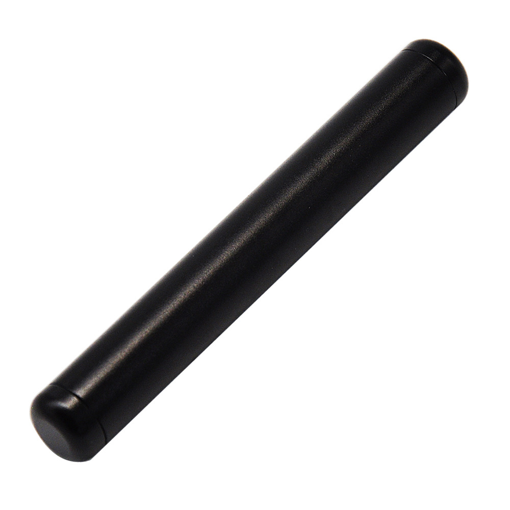 Metal Tube Container Waterproof Storage Tube Holder black