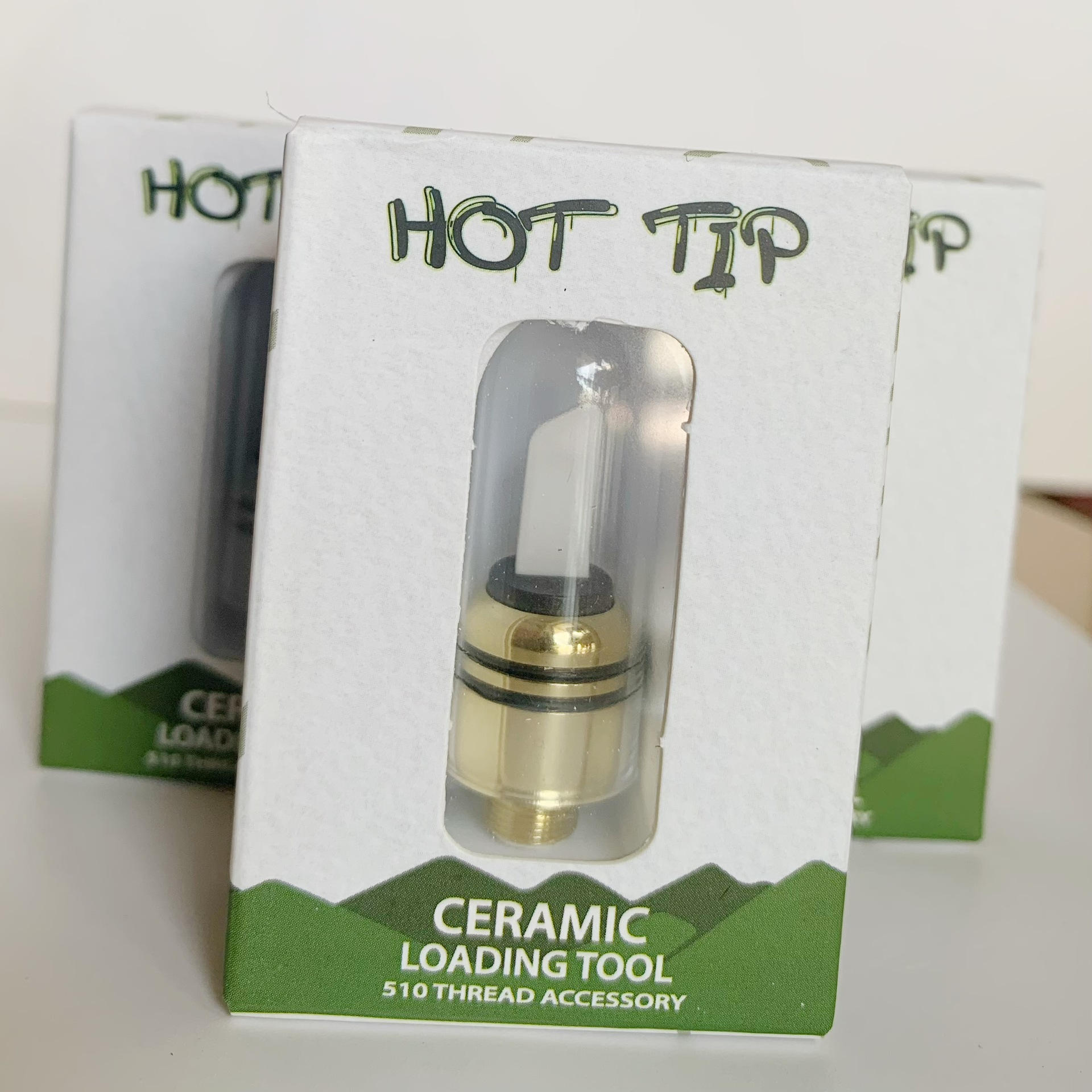 510 thread ceramic heating tip gold 