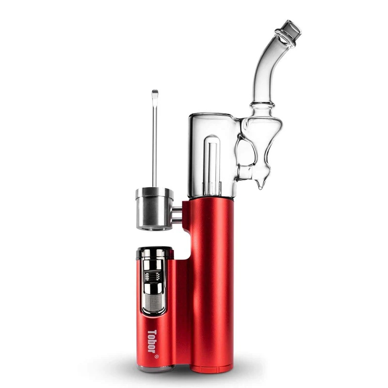  Bazoka pro Portable Mechanical Dab Rig red