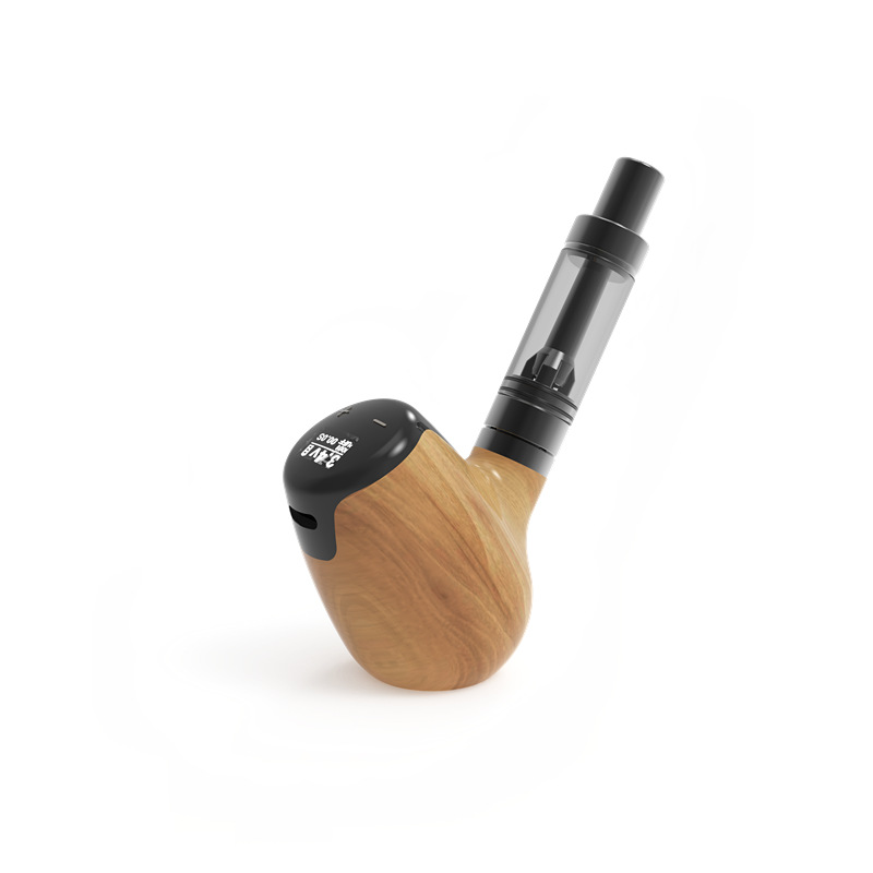 beleaf pipe plus vape battery with touchscreen and cartridge bamboo