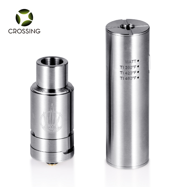 Crossing EZ Saionara Wax Vaporizer Kit Silver