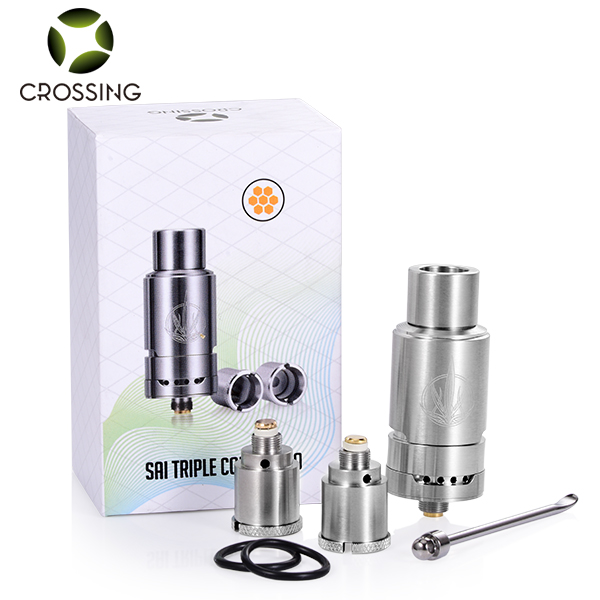 Saionara triple coil combo atomizer with box