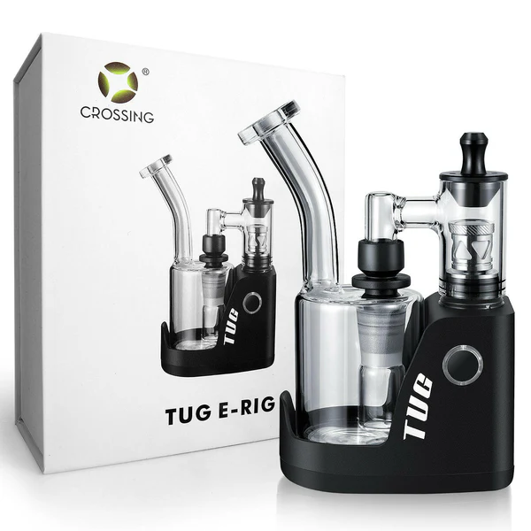 Crossing Tug E-Rig Kit Electric Dab Rig with 2700mAh Battery & Ceramic 3D Heated Chamber