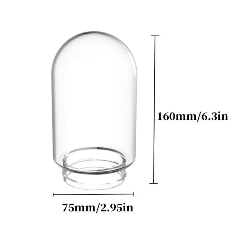 Glass Bottle Cover for Rotating Gravity Hookah Shisha Set Smoking Accessories