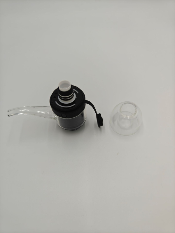 glass electric smoking pipe