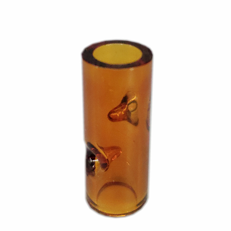 Reusable Glass Tips Filter Flat Mouthpiece Pre Roll Joint for Blunts 100 Pack