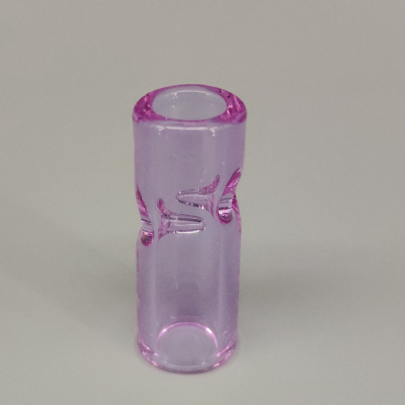 Reusable Glass Tips Filter Flat Mouthpiece Pre Roll Joint for Blunts 100 Pack