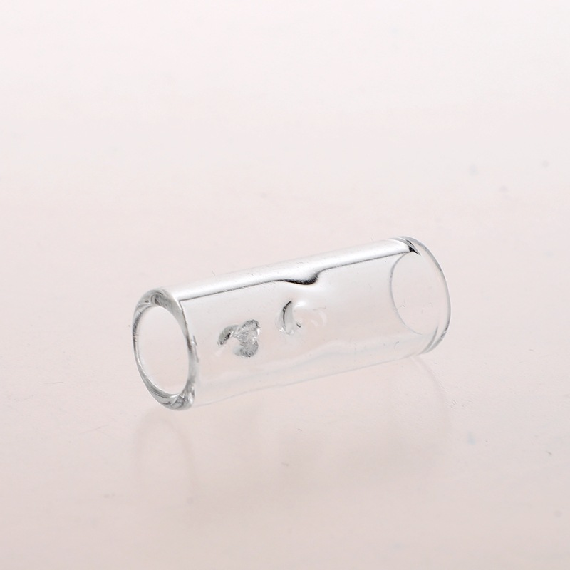 Reusable Glass Tips Filter Flat Mouthpiece Pre Roll Joint for Blunts 100 Pack