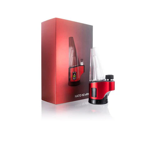 hato h2 electric dab rig red with box