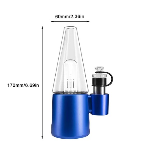 IECIGBEST TOBOR Electric Dab rig blue with size