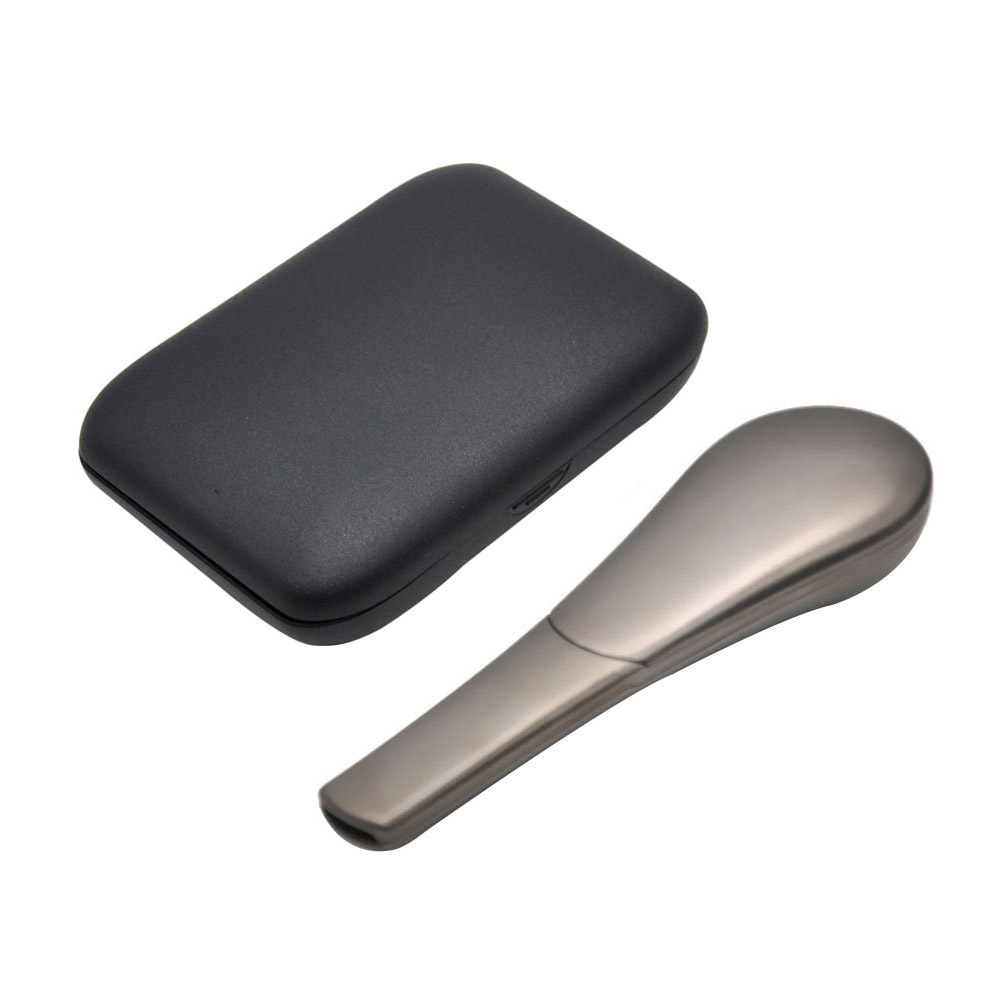 Zinc Alloy Tobacco Pipe Detachable gun color