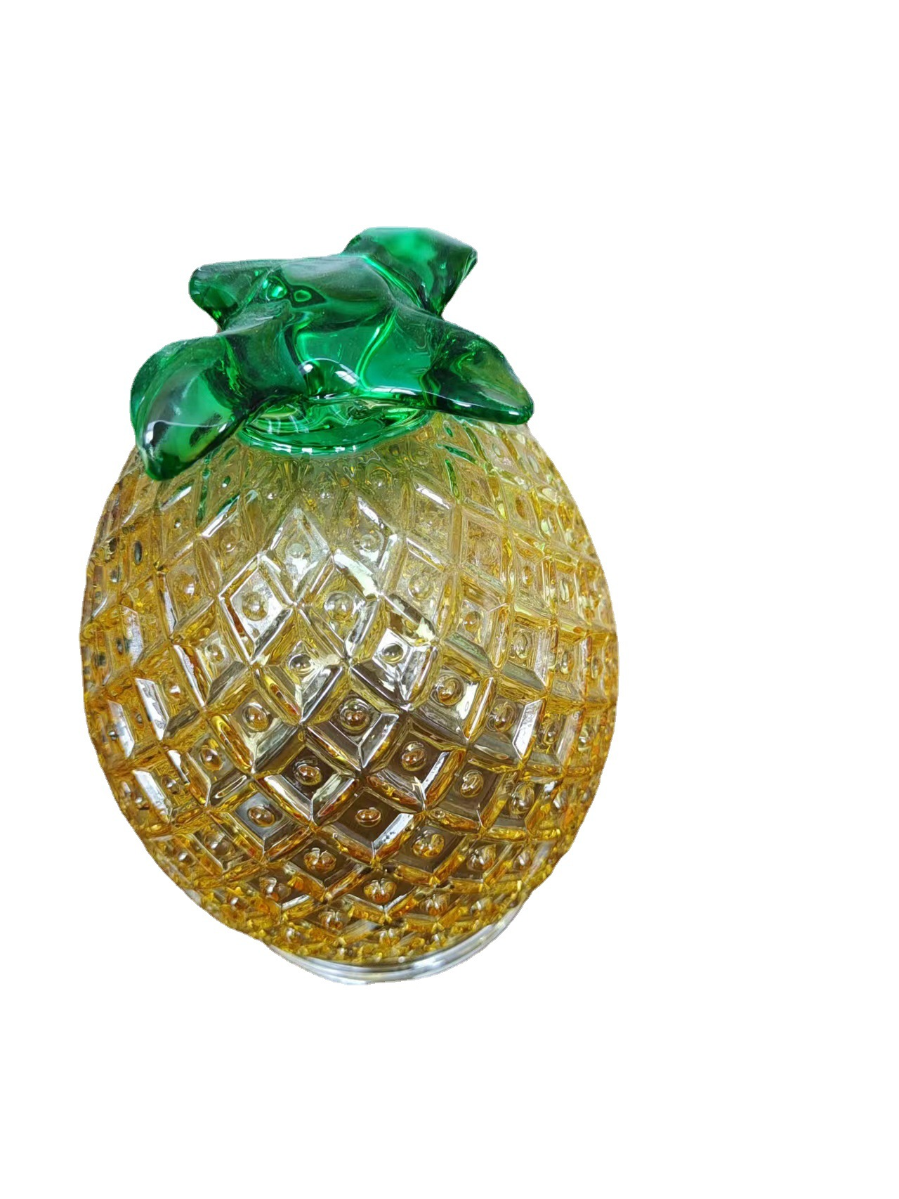 Glass Cover Vase for Pineapple Rotating Gravity Hookah Accessories Shisha Set