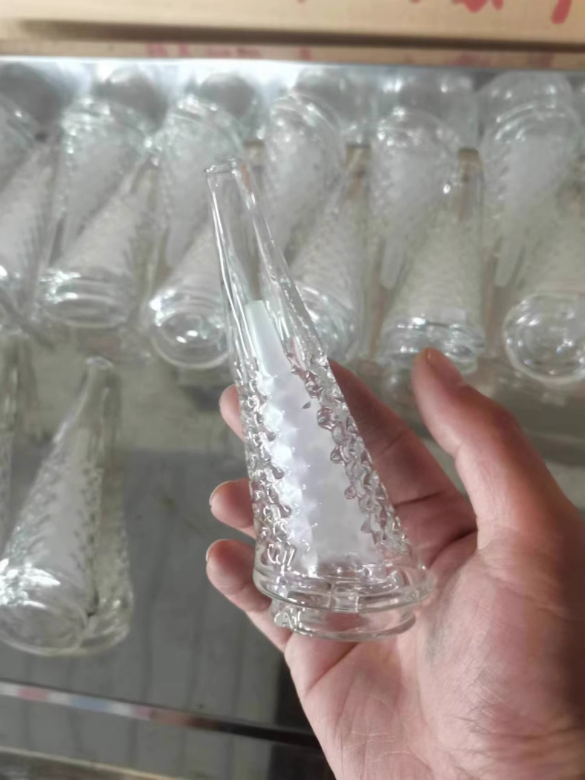 puffco peak glass bubbler transparent