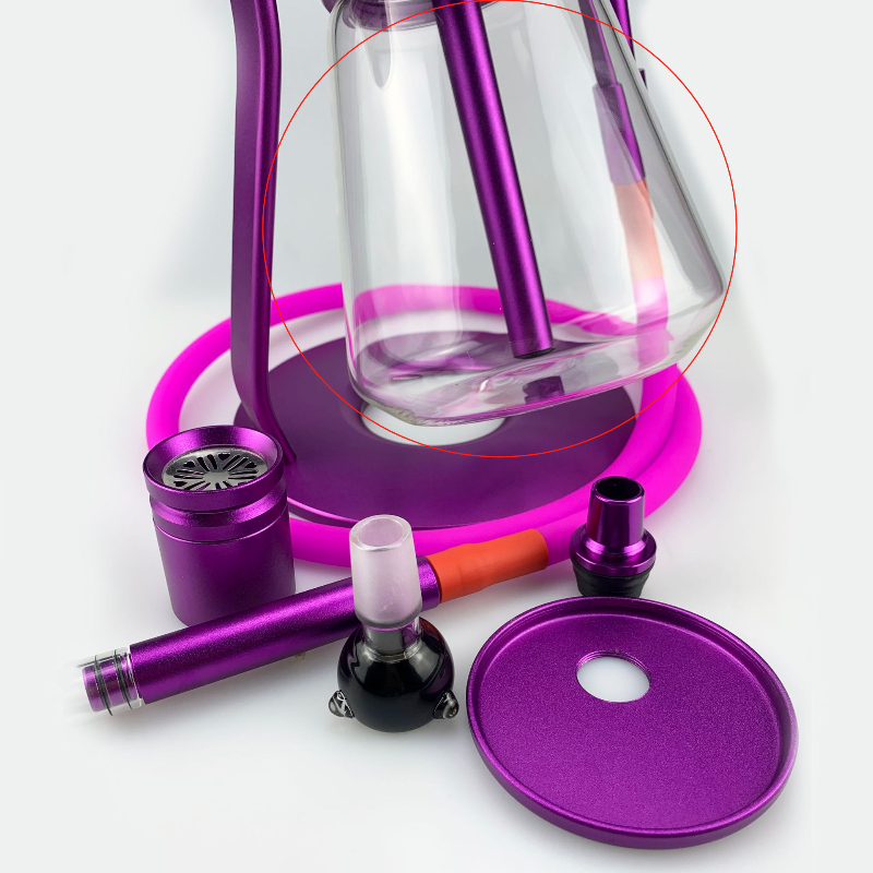 Sandglass Rotating Gravity Bong | 360 Gravity Hookah Glass Water Pipes