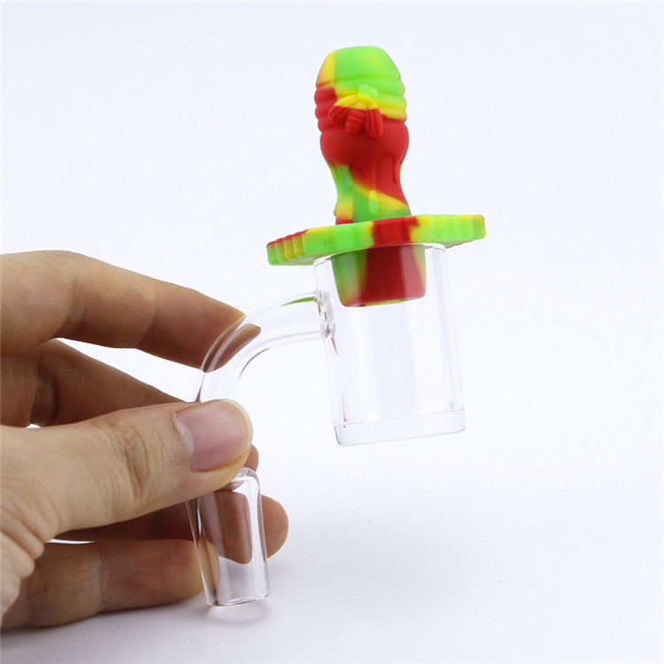 Silicone Carb Cap for Banger Smoking Accessories Dab Nectar Water Pipes Bongs