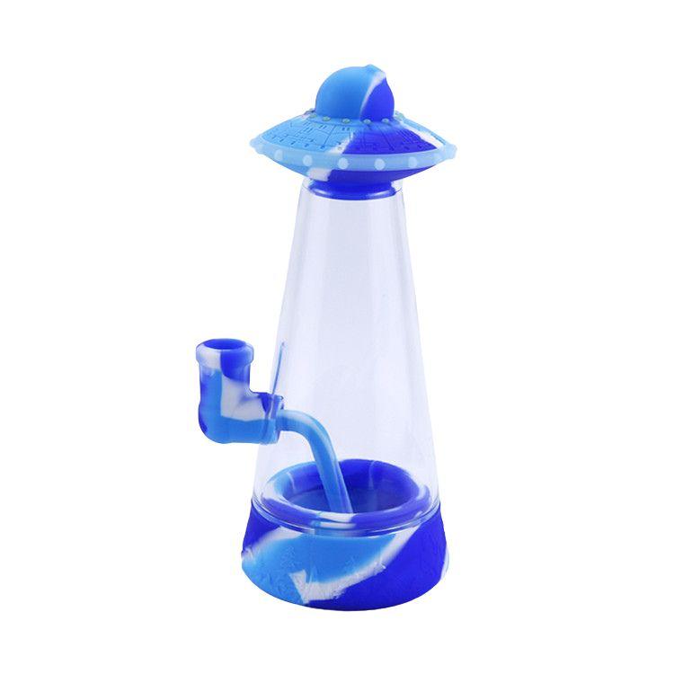 UFO Silicone Glass Space Bong Portable Lightweight - Puffingmaster