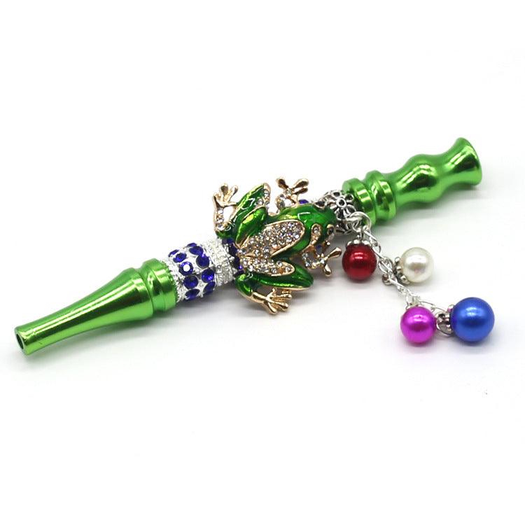 Animal with Pendant Pipeholder Pipe | Multi-color Removable Cleaning Chimney smoking Accessories - Puffingmaster