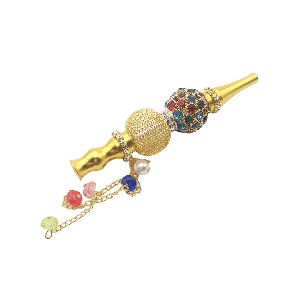 Handmade Jewellery Inlaid Pipes | Hookah Mouthpiece Chillum - Puffingmaster