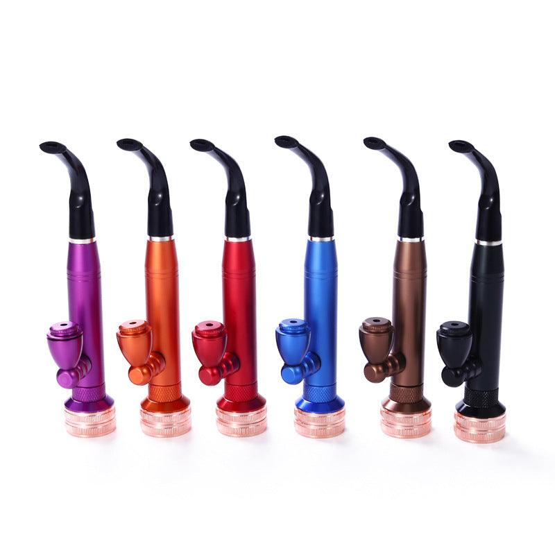 Aluminum Alloy Pipe | Smoking Set Zinc Alloy Plastic Multi-color Lightweight Removable Washable - Puffingmaster